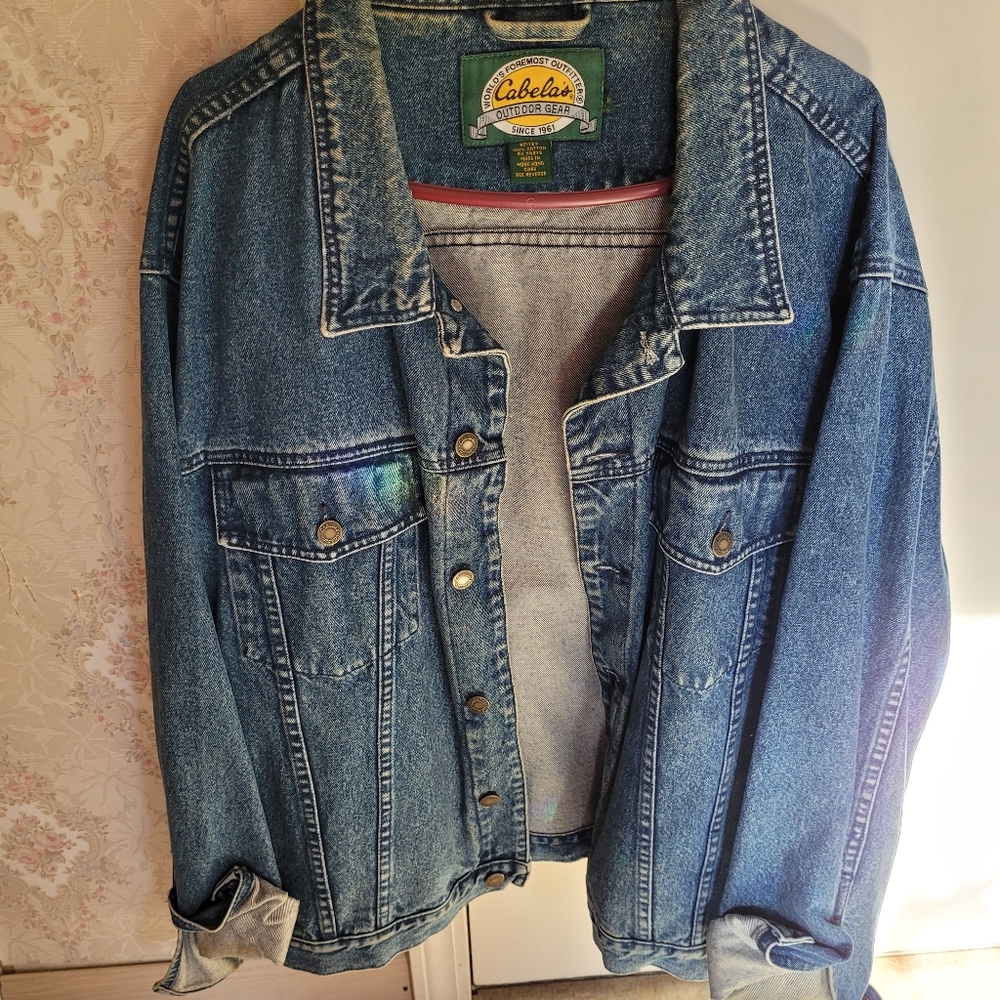 Denim Jean Jacket 2xl